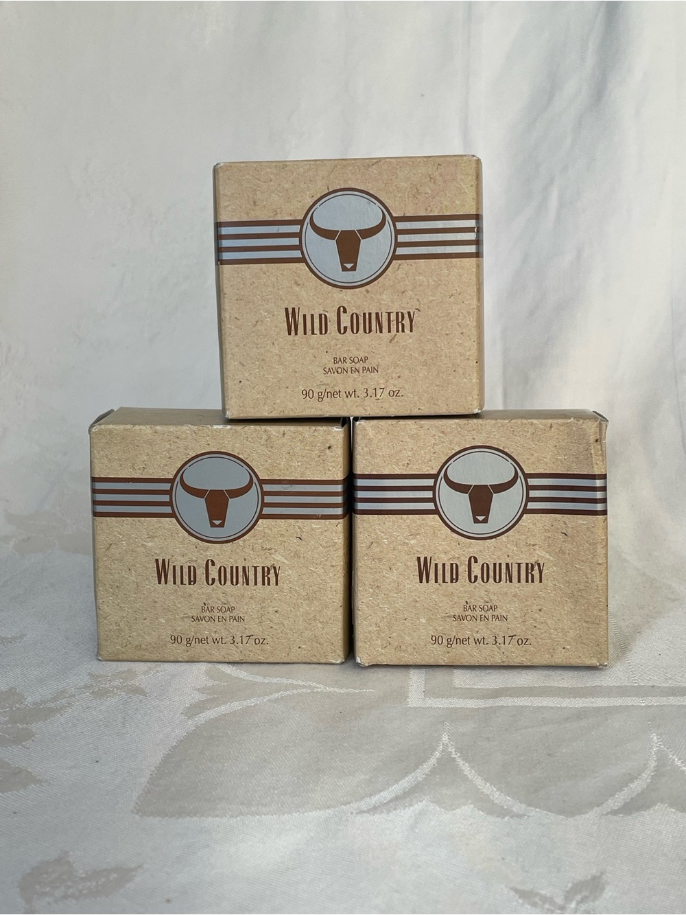 Avon Wild Country Bar Soap 3.17 oz Lit of 3 NIB Sealed